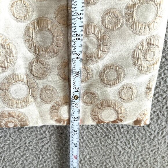 Corey Lynn Calter Mini Dress Metallic Gold Silk Top and Lining Sheath - Picture 5 of 16